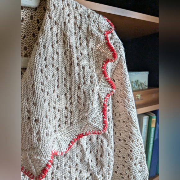 NWT Atelier Delphine Crochet Knit Top - Picture 3 of 4